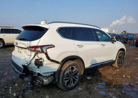 2020 Hyundai Santa Fe Limited z USA, uszkodzony, nr VIN 5NMS5CAA2LH204046